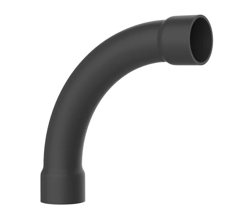 CURVA 90º C/ BOLSA PRETA 1" INPOL