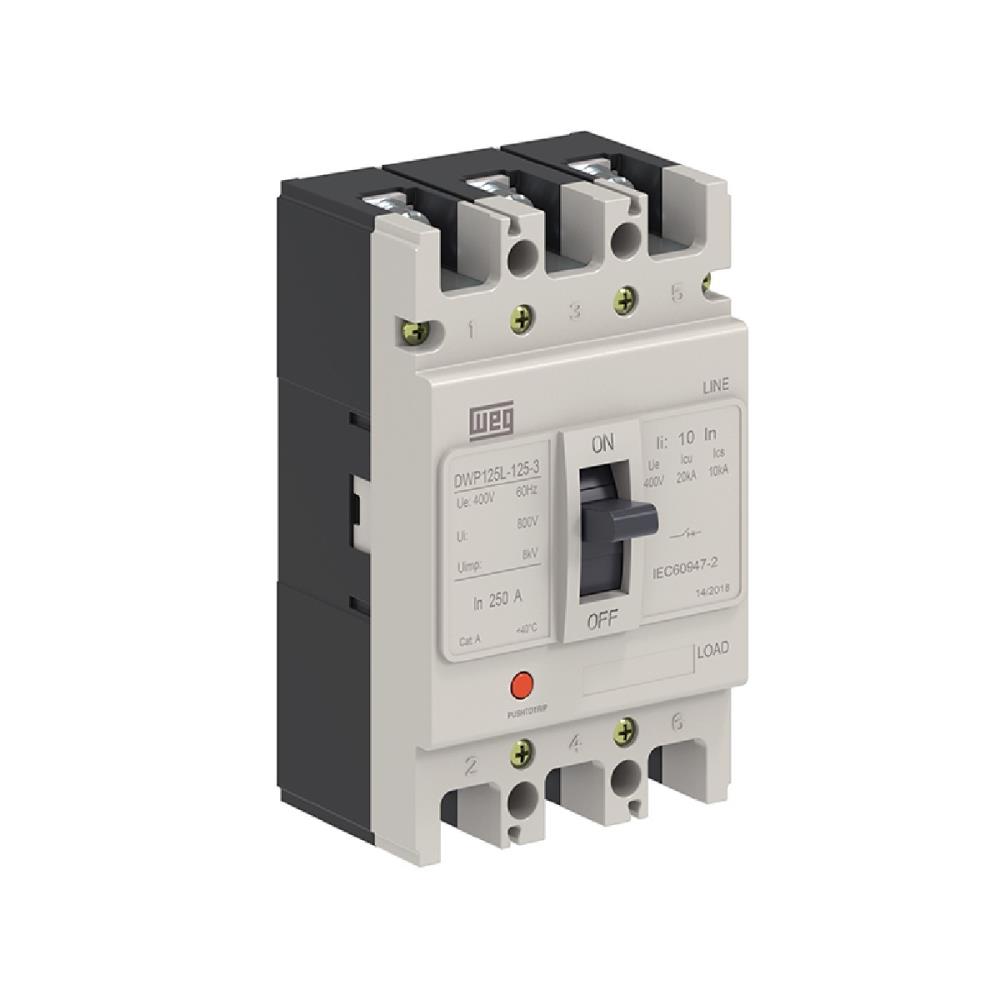 DISJUNTOR CX. MOLDADA DWP125 20KA (400VCA) 100A C 14256832