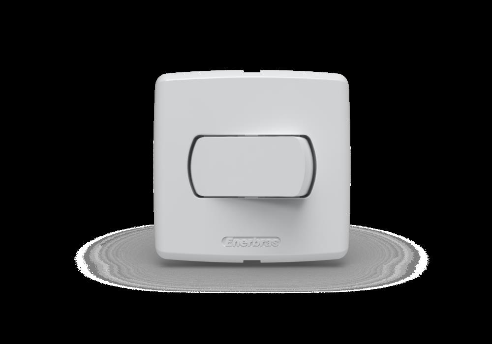 CONJ INT 1 TC SIMPLES 10A 250V BRANCO MOVEIS C6206-ES ENERBRAS