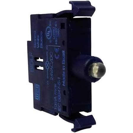 BLOCO ILUM.DIR.C LED CSW-BIDLF BRANCO/INC. 24V50/60HZ-DC C 12640017