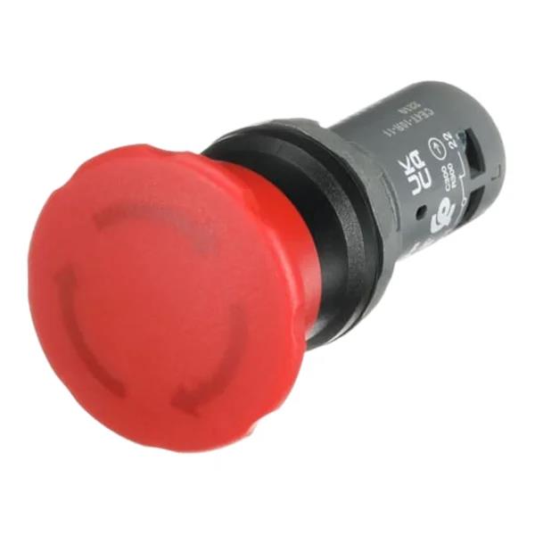 BOTAO DE EMERGENCIA MONOBLOCO 1NA + 1NF ABB-11ZS