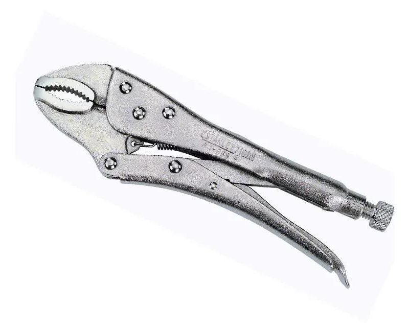 ALICATE PRESSAO MORDENTE CURTO 10" (254MM) C/84-369 STANLEY