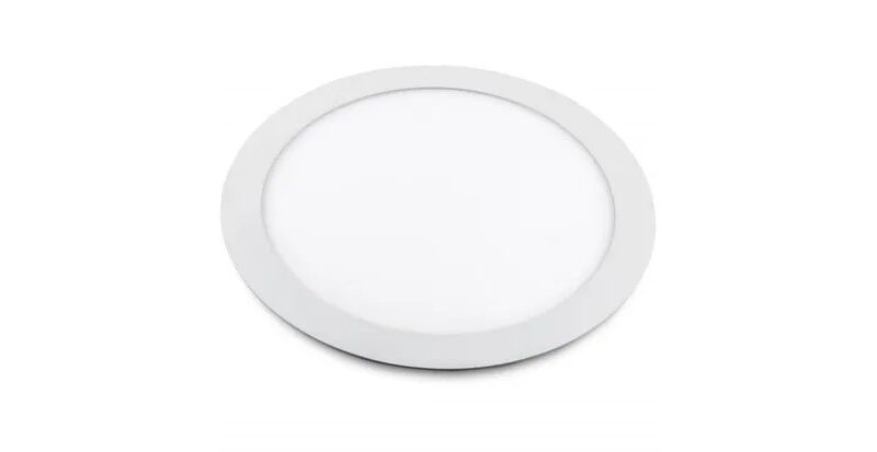LUMINARIA EMBUTIR REDONDA BRANCA 6500K LED 12W 168X7,5 LUMANTI