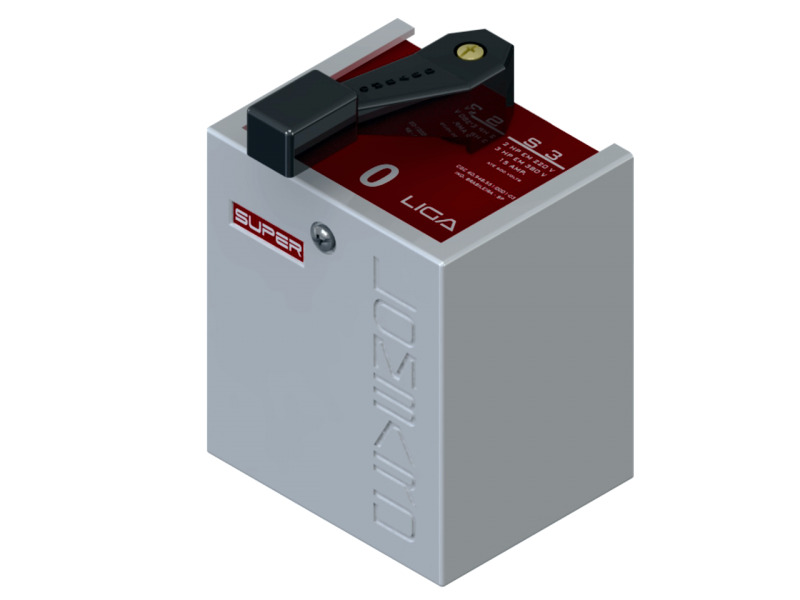 CHAVE CM8400 COMUTADORA DE FASE 2HP/15 AMP