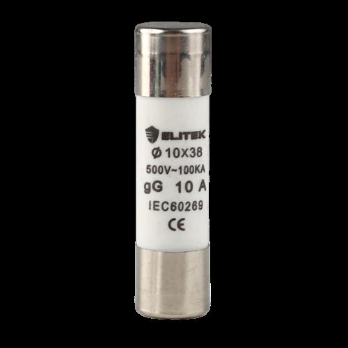 FUSIVEL CARTUCHO 14X51 63A 100KA C/1503 ELITEK