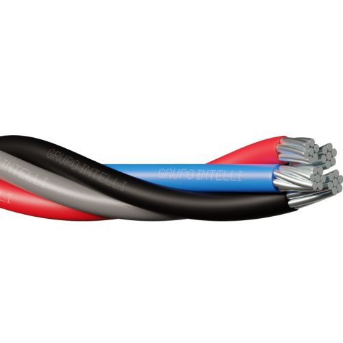 CABO MULTIPLEXADO ALUM QUADRUP 3X16+16MM 1KV