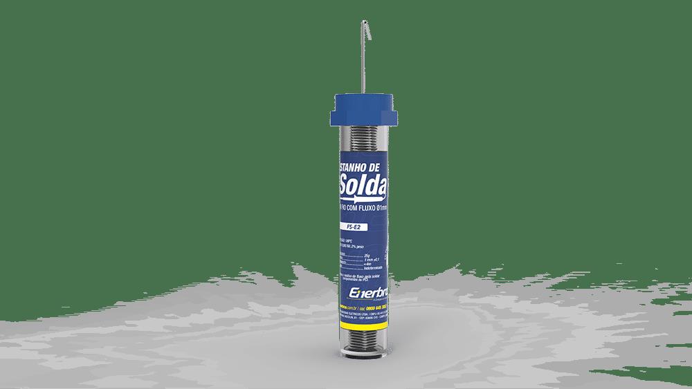 ESTANHO EM FIO COM FLUXO 0 1MM 25G C/FS-E2 ENERBRAS