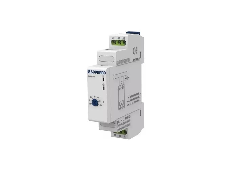 RELE TEMP MULTIFUNCAO C/10 FUNCOES 24-240VCA/VCC 1NAF RAS-31
