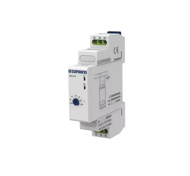 RELE TEMPORIZADOR RE CICLICO C/2 TEMPOS 2NAF 24-240VCA/VCC RAS-13