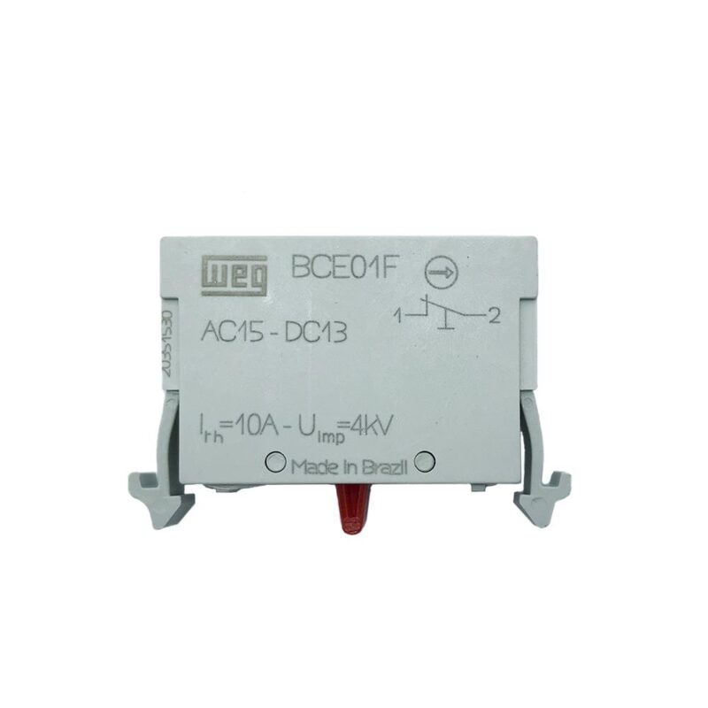 BLOCO DE CONTATOS BCE 1NF(F) P/COMANDO E SINAL CINZA C/14362184