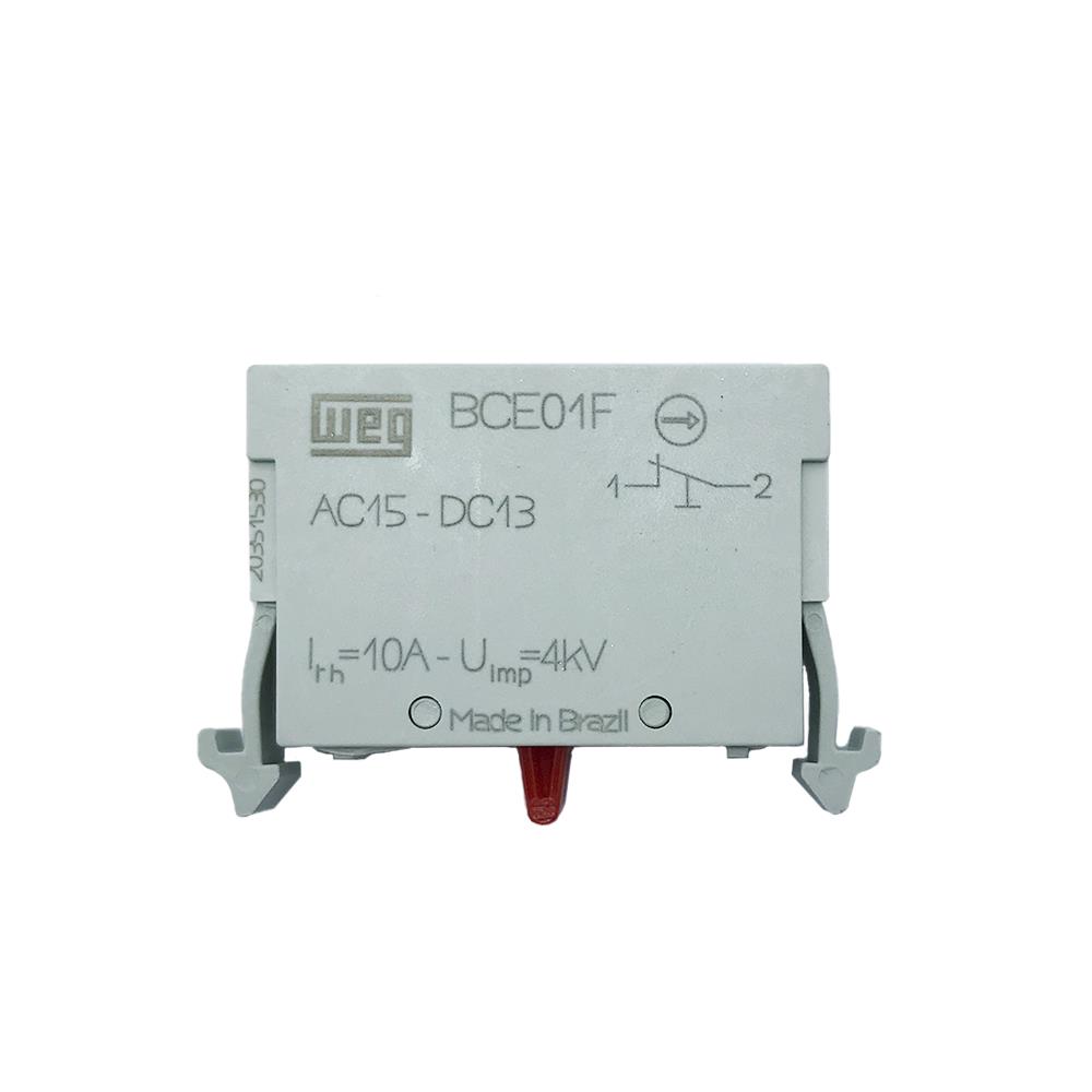 BLOCO DE CONTATOS BCE 1NF(F) P/COMANDO E SINAL CINZA C/14362184