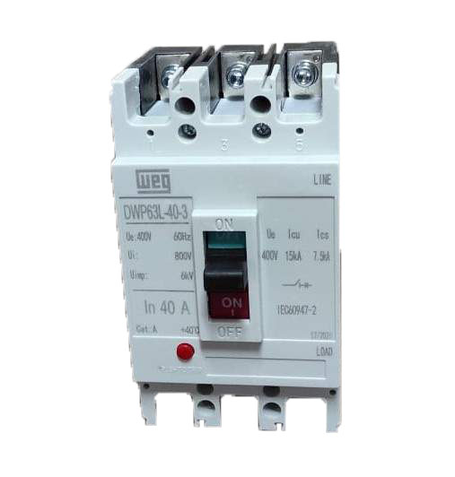 DISJUNTOR CX. MOLDADA DWP63 15KA (400VCA) 40A C 14256725