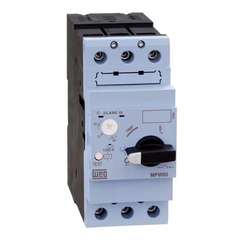 DISJUNTOR-MOTOR AZ MPW80-3-U050 AZUL  40-50A C 12425428
