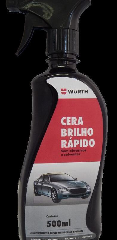 CERA BRILHO RAPIDO 500ML WURTH C/893012626