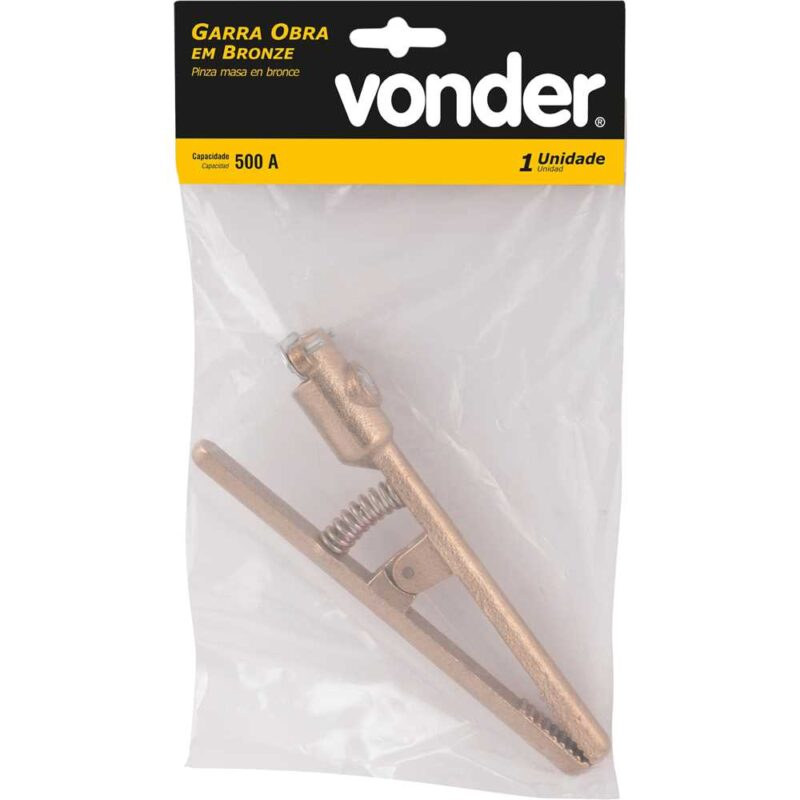 GARRA NEGATIVA/OBRA BRONZE 500A VONDER C/7440000500