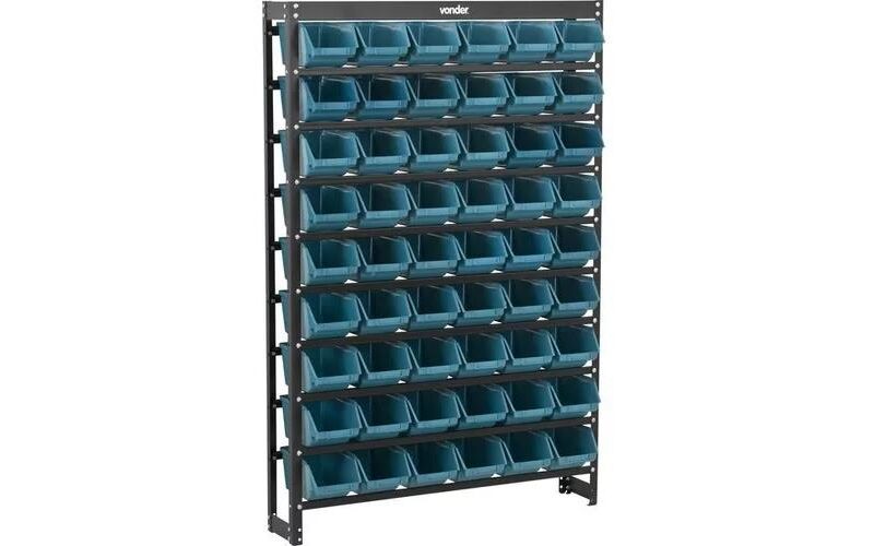 ESTANTE MET.54/5 + GAV.PRATICA AZUL VONDER C/6127054511