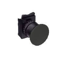 BOTAO CSW-BC5 COGUMELO PULS. 22MM PRETO 690V C 12882166