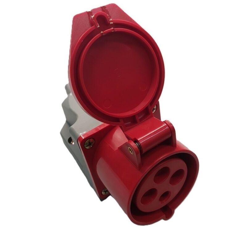 Tomada Sobrepor IP44 16A 3p+t 380/440Vca Vermelho 6h