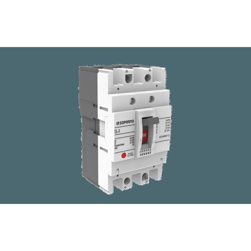 DISJUNTOR CAIXA MOLDADA DL250-X 250A SOPRANO