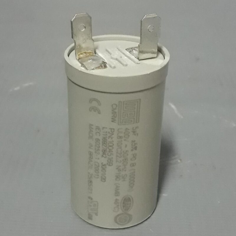 CAPACITOR FIXO C/DIELET. CMRW 5UF 400V 50/60HZ SIMPLES C 10045884