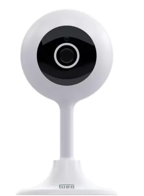 CÂMERA INTERNA SMART WEG IP FIXA, WI-FI, HD, VISÃO NOTURNA C/16016210