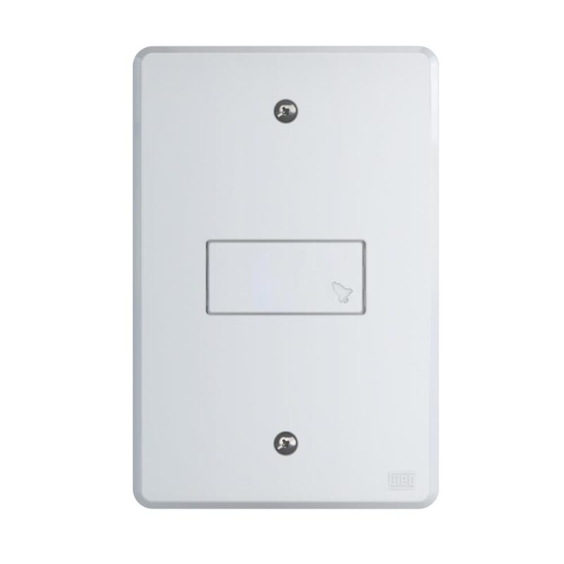 PULSADOR CAMPAINHA 10 A/250 VCA C/ PLACA 4X2" EQUILLE BRANCO C/ 14235697
