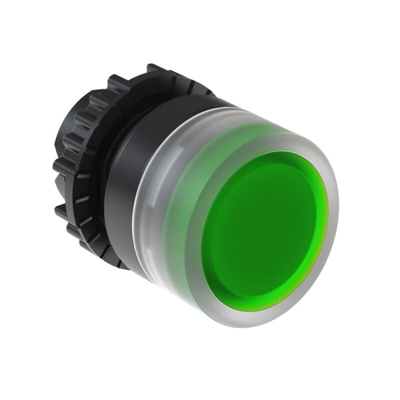 BOTAO CSW-BFI2 WH FACE. ILUMIN. VERDE S/FLANGEC 12882260