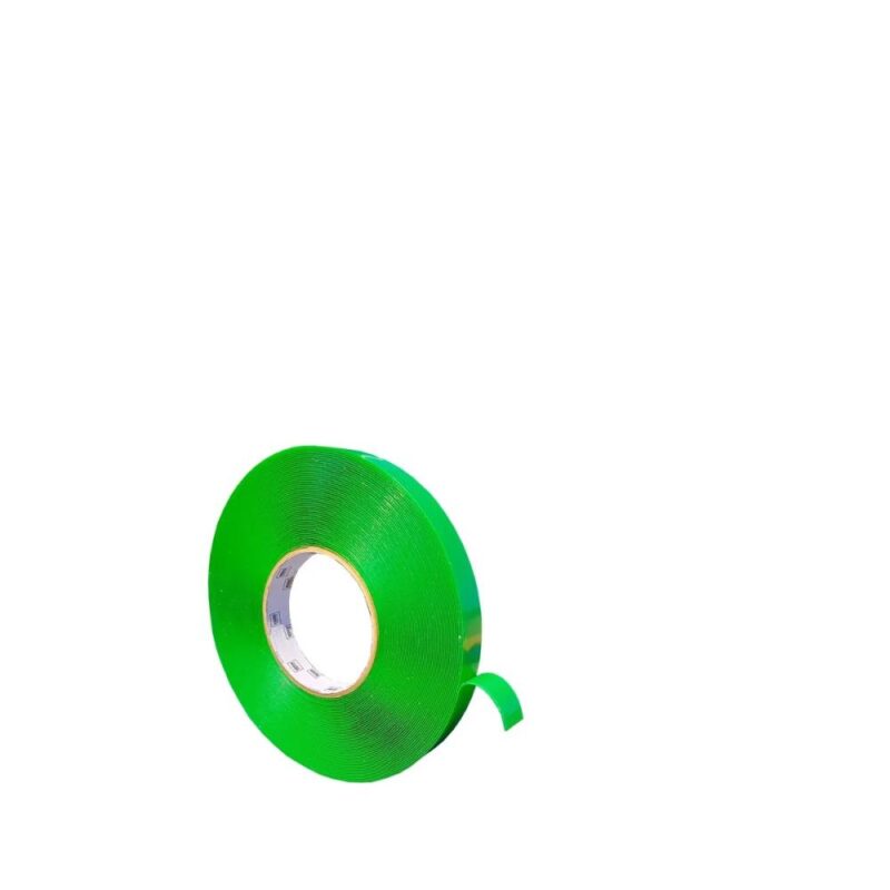 SUPORTE DUPLA FACE INCOLOR DE 19MM X 20MT  VERDE