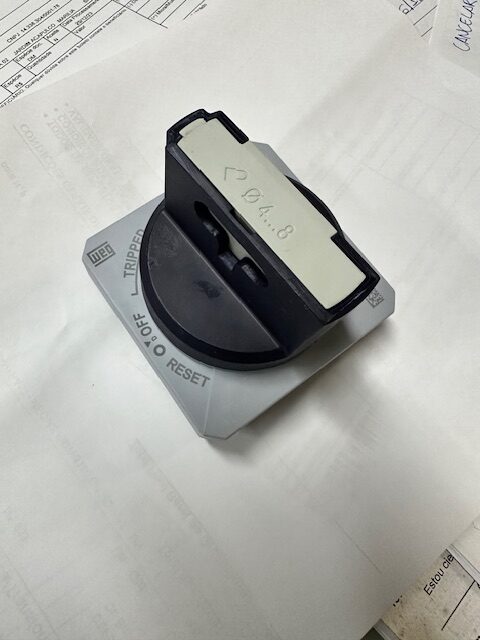 MANOPLA ROTATIVA MRX MAN+HAST+MEC.AZ P/DWB160 C/13624517