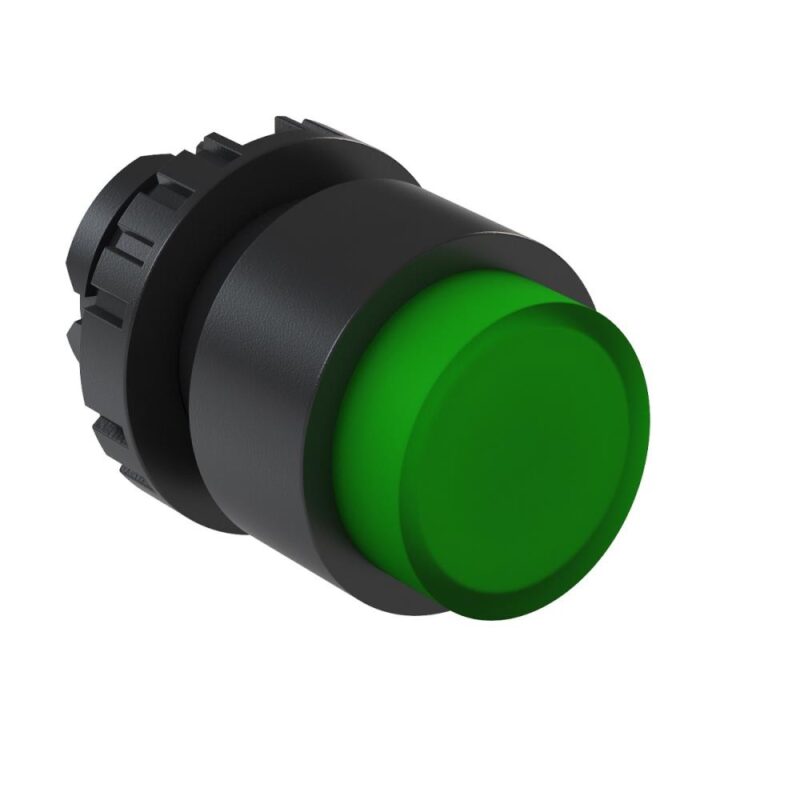 BOTAO CSW-BSI2-WH SALIENTE ILUMIN. PULS. VERDE C 12882267