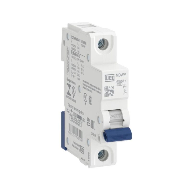 MINIDISJUNTOR MDW-C 25A 1P 230/400VCA C/15265685
