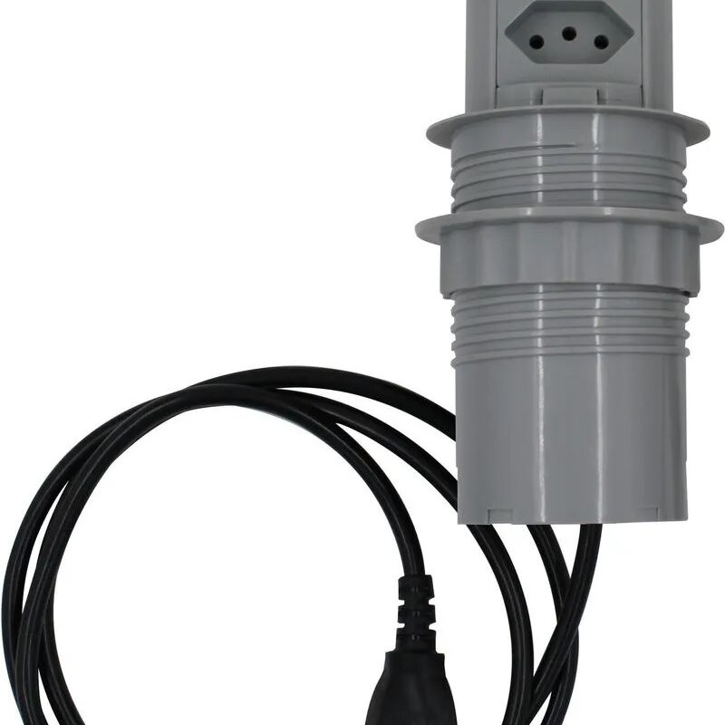 TORRE TOM. MINI TOTEM DE MESA AUT 10- 1 TOM.+USB A+C- QM5220001 DUTOTEC CINZA C/153152