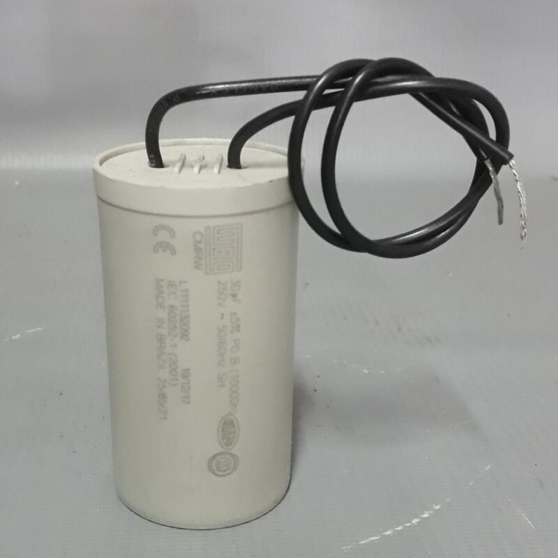 CAPACITOR FIXO C DIELET. CMRW 30UF 250V 50/60HZ FIO 200MM C /14232958