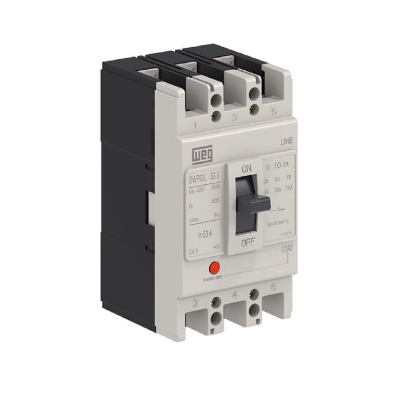 DISJUNTOR CX. MOLDADA DWP63 15KA (400VCA) 63A C 14256727