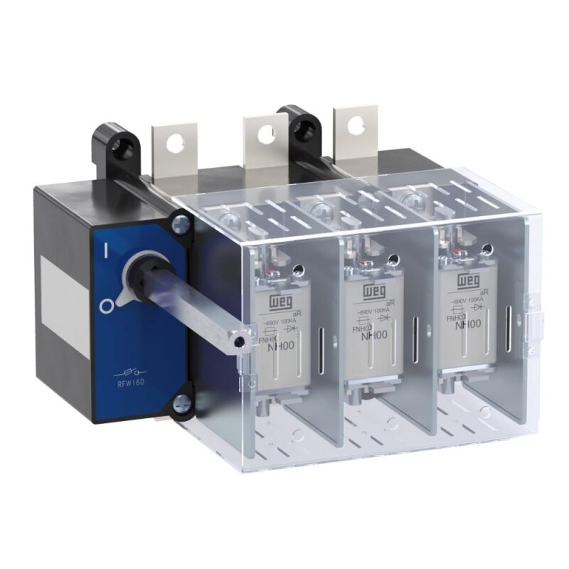 CHAVE SECCION.ROT.PORTA FUSIVEL RFW 160A 3P C MANOP. C 11884099