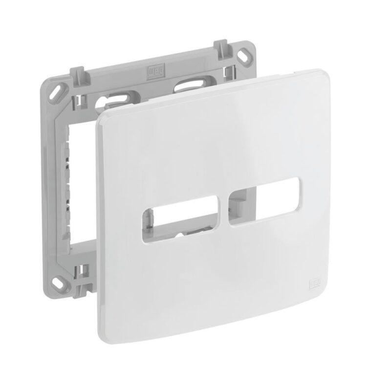 PLACA E SUPORTE 4X4 2 POSICOES(1+1) COMPOSE C 13295560
