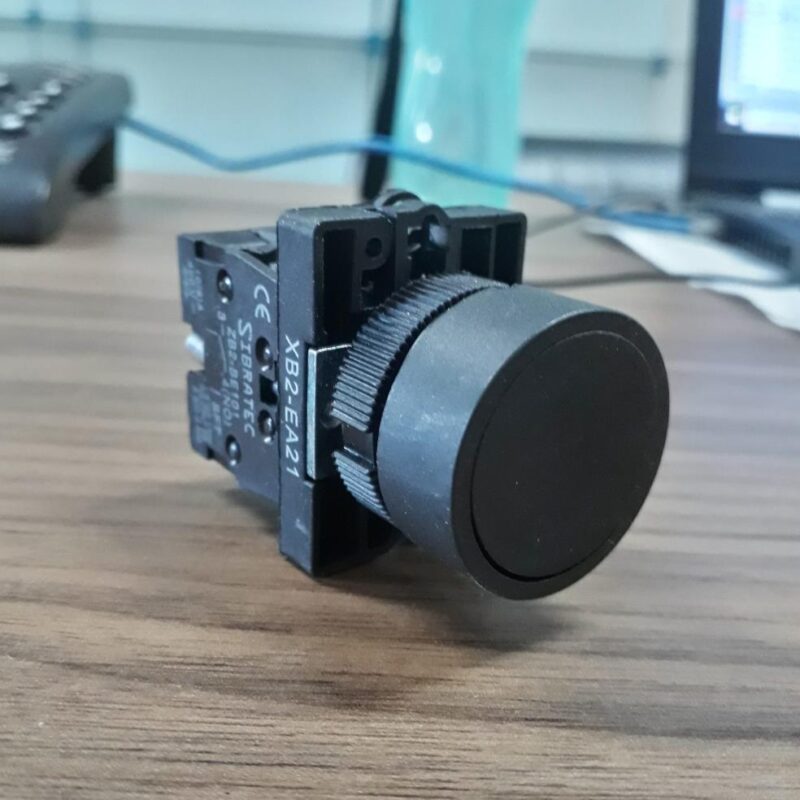 BOTAO IMP. XB2-EA21 PRETO-NA-BE101 BLOCO REMOVIVEL