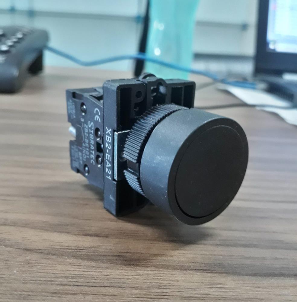 BOTAO IMP. XB2-EA21 PRETO-NA-BE101 BLOCO REMOVIVEL