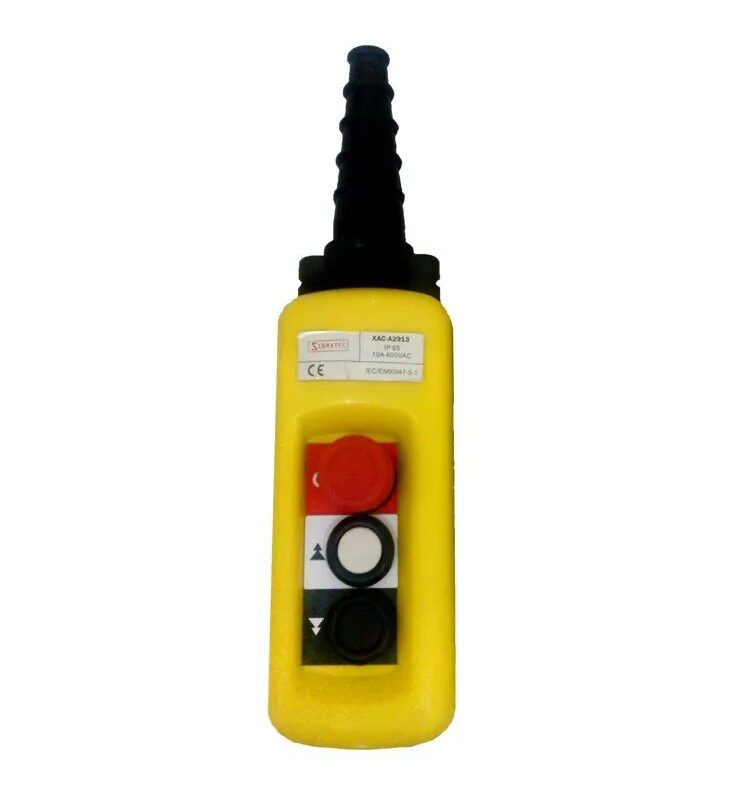 BOTOEIRA IND. XAC-A2913 ( 2 BOTOES+ EM)  2 VELOCIDADES C/05671