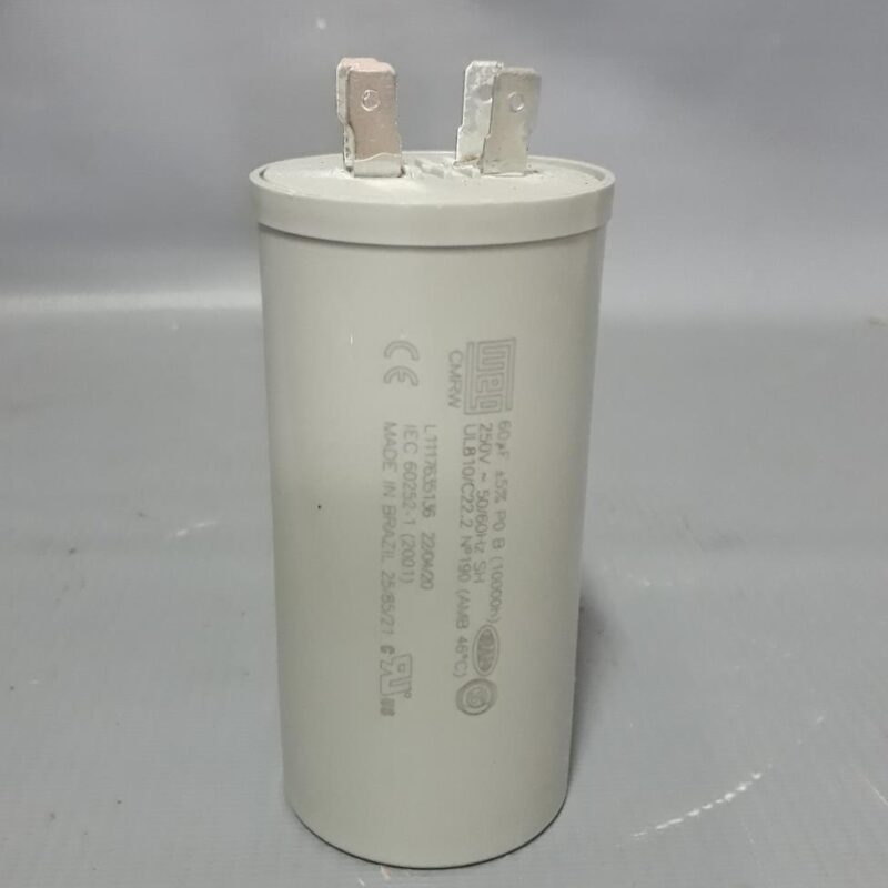 CAPACITOR FIXO C DIELET.CMRW 60UF 250V 50/60HZ DUPLO C 10045830