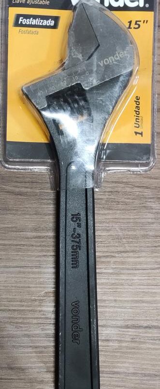CHAVE AJUSTAVEL 15" FOSFATILIZADA VONDER