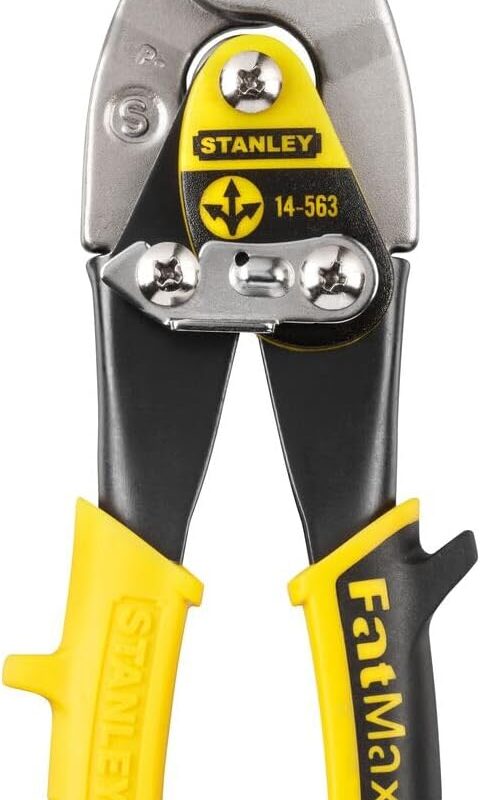 TESOURA DE AVIAÇÃO FATMAX PRETA C/14-563 STANLEY