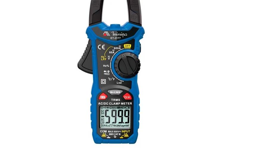 ALICATE AMPERIMETRO DIITAL - 600A AC/DC - ET-3177 MINIPA