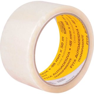 FITA AUTO ADESIVA 48MMX50M TRANSP VONDER C/1011034850