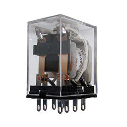RELE MINI INDUSTRIAL 8P 2C RV 5A 24VCC LUKMA