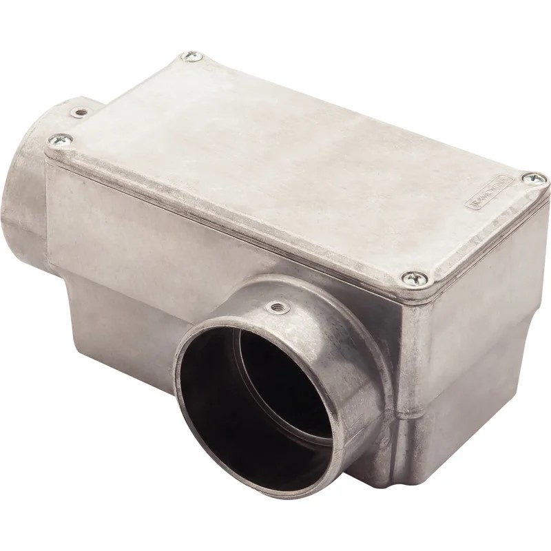 CONDULETE EM ALUMINIO TIPO LL DE 2" C/TAMPA C/ROSCA BSP S/ PINTURA C/56104306