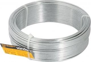 ARAME GALV COMERCIAL BWG 18 1,24MM VONDER C/ 7491018000