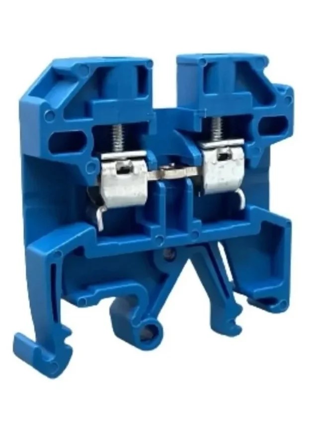 BORNE SAK NEUTRO P/CABO 6MM AZUL PARAF TRON