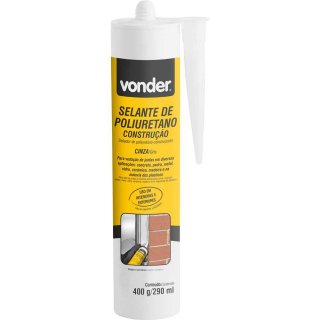 SELANTE POLIURETANO CONSTR 400G/290ML VD C/1647304000