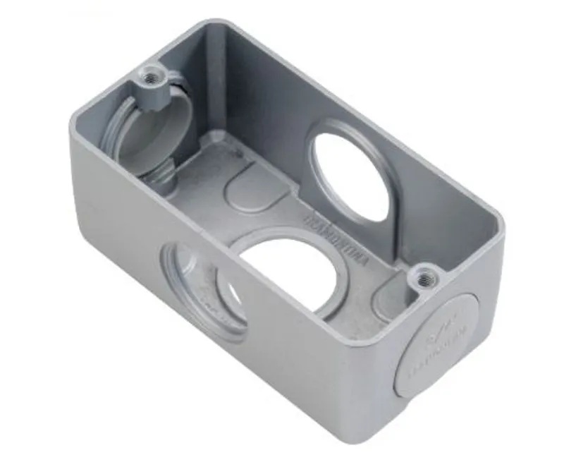 CONDULETE MULTIPLO EM ALUMINIO MODELO X 1" S/TAMPA SPINTURA C/56200023 TRAMONTINA